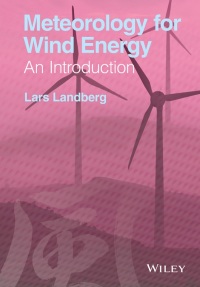 Cover image: Meteorology for Wind Energy: An Introduction 1st edition 9781118913444