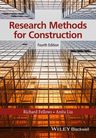 Cover image: Research Methods for Construction 4th edition 9781118915745