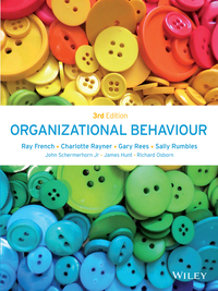 Cover image: Organizational Behaviour 3rd edition 9781118852637