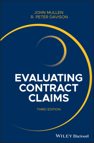 Cover image: Evaluating Contract Claims 3rd edition 9781118918142