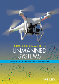 Imagen de portada: Operations Research for Unmanned Systems 1st edition 9781118918944