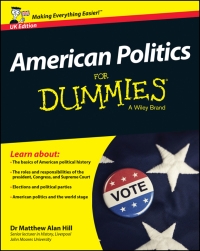 Imagen de portada: American Politics For Dummies - UK 1st edition 9781118920510