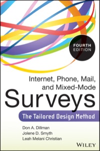 Imagen de portada: Internet, Phone, Mail, and Mixed-Mode Surveys: The Tailored Design Method 4th edition 9781118456149