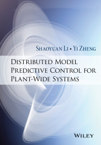 Imagen de portada: Distributed Model Predictive Control for Plant-Wide Systems 1st edition 9781118921562
