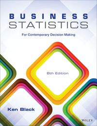 Cover image: Business Statistics: For Contemporary Decision Making 8th edition 9781118494769