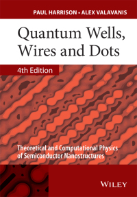Cover image: Quantum Wells, Wires and Dots: Theoretical and Computational Physics of Semiconductor Nanostructures, 4th Edition 4th edition 9781118923368