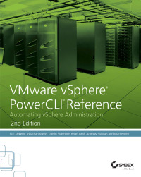 Cover image: VMware vSphere PowerCLI Reference: Automating vSphere Administration 2nd edition 9781118925119