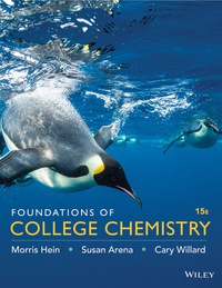 Cover image: Foundations of College Chemistry 15th edition 9781119083900
