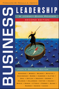 Imagen de portada: Business Leadership: A Jossey-Bass Reader 2nd edition 9780787988197