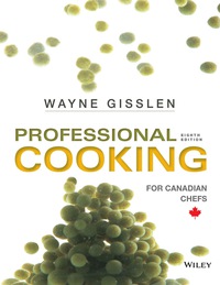 Cover image: Professional Cooking for Canadian Chefs 8th edition 9781118636602
