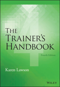 Cover image: The Trainer's Handbook 4th edition 9781118933138