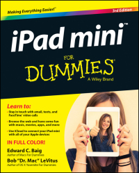 Imagen de portada: iPad mini For Dummies 3rd edition 9781118933527