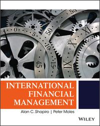 Cover image: International Financial Management 1st edition 9781118929322