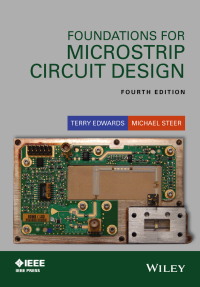 Cover image: Foundations for Microstrip Circuit Design 4th edition 9781118936191
