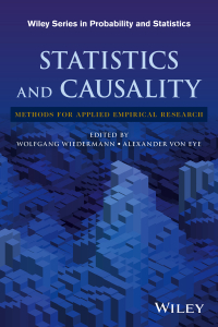 Cover image: Statistics and Causality: Methods for Applied Empirical Research 1st edition 9781118947043