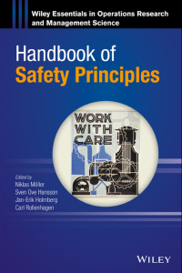 Cover image: Handbook of Safety Principles 1st edition 9781118950692