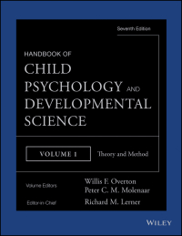 Cover image: Handbook of Child Psychology and Developmental Science, Theory and Method 7th edition 9781118136775