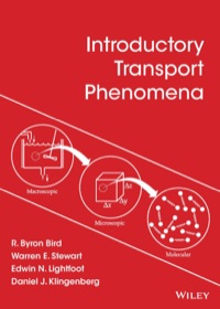 Cover image: Introductory Transport Phenomena 1st edition 9781118775523