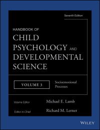 صورة الغلاف: Handbook of Child Psychology and Developmental Science, Socioemotional Processes 7th edition 9781118136799