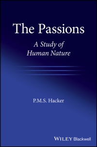 Cover image: The Passions: A Study of Human Nature 1st edition 9781119440468