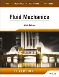 Imagen de portada: Fluid Mechanics, SI Version 9th edition 9781118961278