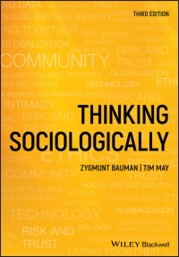 Cover image: Thinking Sociologically 3rd edition 9781118959985