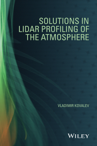 Imagen de portada: Solutions in LIDAR Profiling of the Atmosphere 1st edition 9781118442197