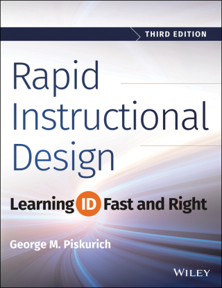 Imagen de portada: Rapid Instructional Design: Learning ID Fast and Right 3rd edition 9781118973974