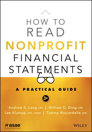 Titelbild: How to Read Nonprofit Financial Statements: A Practical Guide 3rd edition 9781118976692