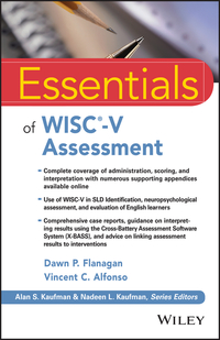 Cover image: Essentials of WISC-V Assessment 1st edition 9781118980873