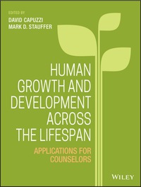Imagen de portada: Human Growth and Development Across the Lifespan: Applications for Counselors 1st edition 9781118984727