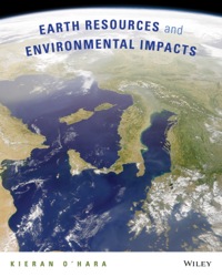صورة الغلاف: Earth Resources and Environmental Impacts 1st edition 9780470564912