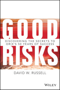 Imagen de portada: Good Risks 1st edition 9781118990674