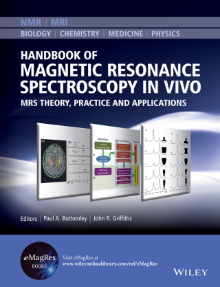 Cover image: Handbook of Magnetic Resonance Spectroscopy In Vivo: MRS Theory, Practice and Applications 1st edition 9781118997666