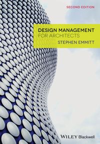 Cover image: Design Management for Architects 2nd edition 9781118394465