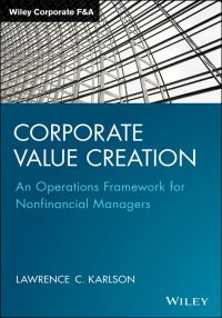 Imagen de portada: Corporate Value Creation 1st edition 9781118997529