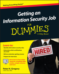 Cover image: Getting an Information Security Job For Dummies 1st edition 9781119002819