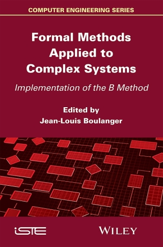 Imagen de portada: Formal Methods Applied to Complex Systems 1st edition 9781848217096