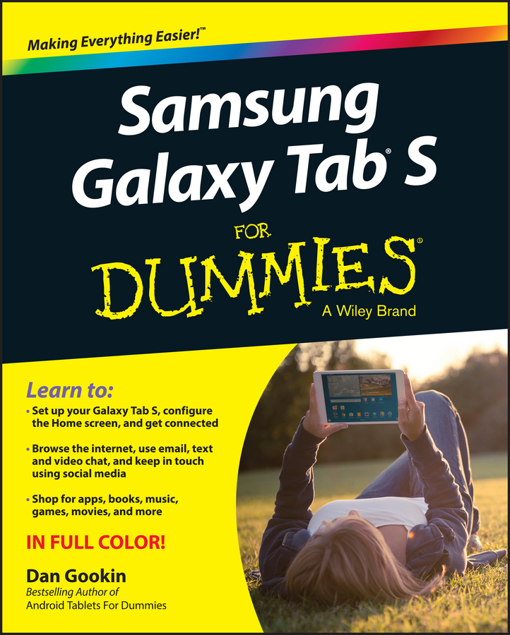 Samsung Galaxy Tab S For Dummies  1st Edition eBook