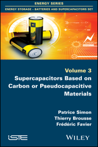صورة الغلاف: Supercapacitors Based on Carbon or Pseudocapacitive Materials 1st edition 9781848217225