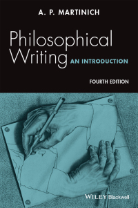 Cover image: Philosophical Writing 4th edition 9781119010036