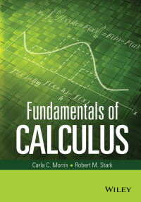 صورة الغلاف: Fundamentals of Calculus 1st edition 9781119015260
