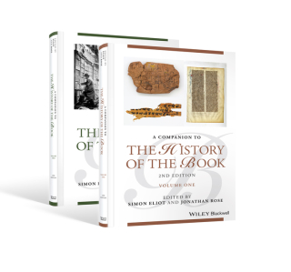 Cover image: Companion to the History of the Book 2nd edition 9781119018162