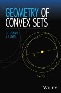 Cover image: Geometry of Convex Sets 1st edition 9781119022664
