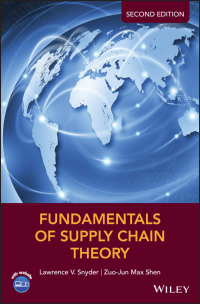 Omslagafbeelding: Fundamentals of Supply Chain Theory 2nd edition 9781119024842