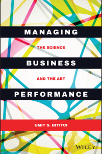 Cover image: Managing Business Performance: The Science and The Art 1st edition 9781119025672