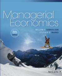 Cover image: Managerial Economics 8th edition 9781118808948