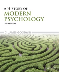 表紙画像: A History of Modern Psychology 5th edition 9781118833759