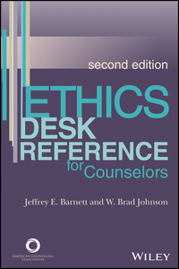 Cover image: Ethics Desk Reference for Counselors 2nd edition 9781556203275