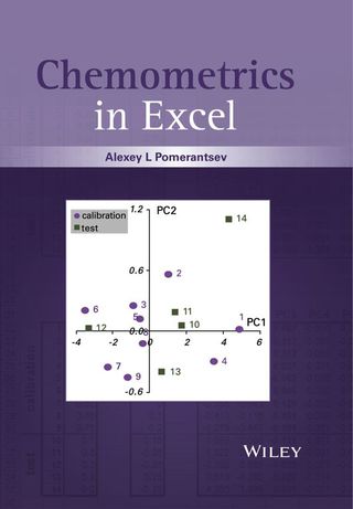 Cover image: Chemometrics in Excel 9781118605356